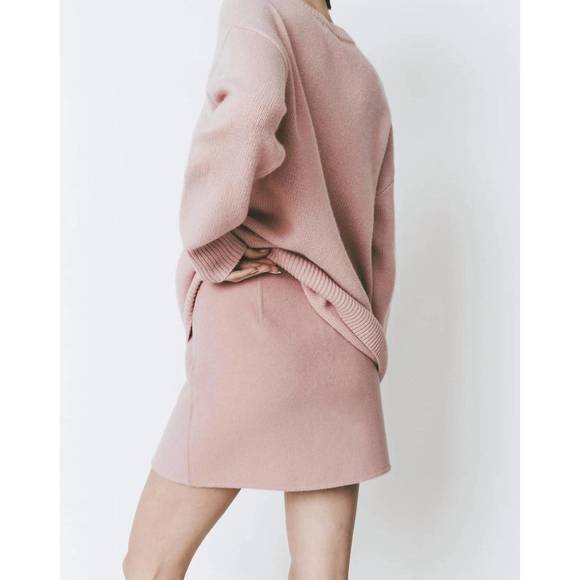 NEW RUE SOPHIE mira skirt in dusty pink